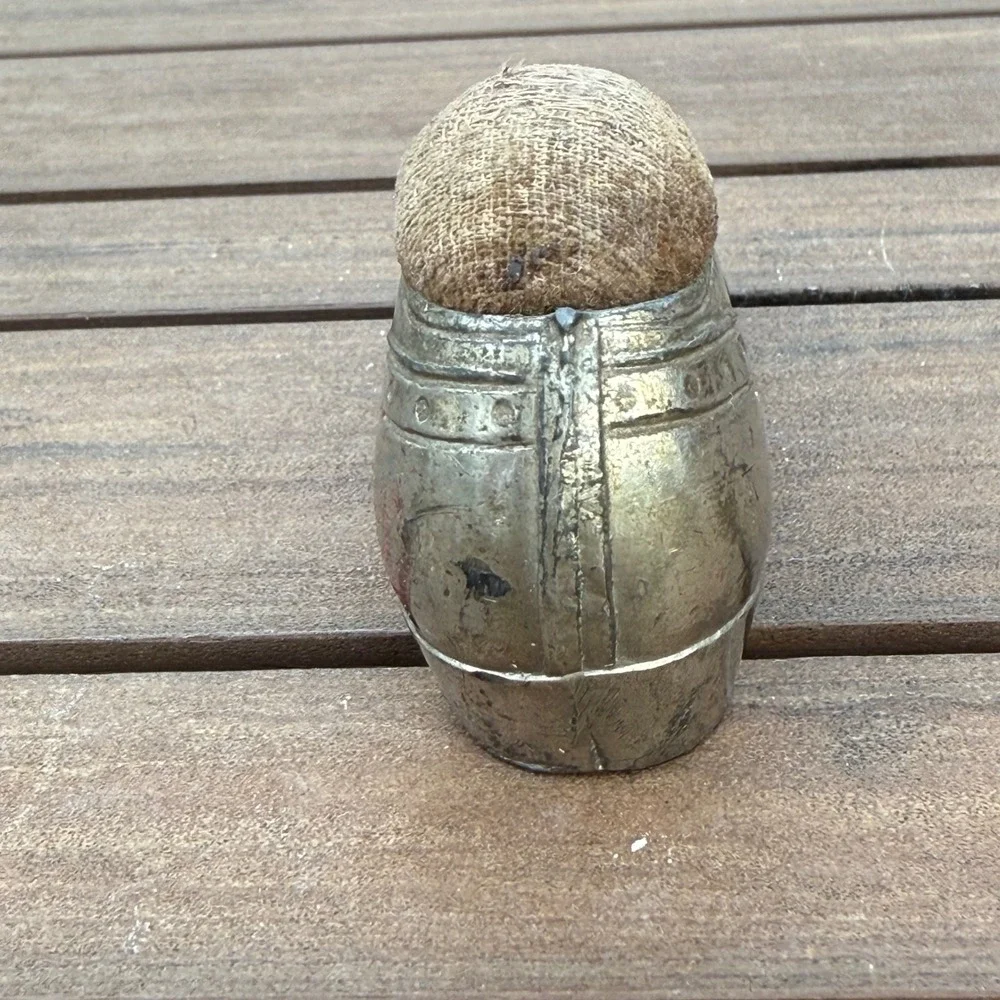 Vintage Shoe Pin Cushion Novelty Sewing Room Decor Made‎ in Japan